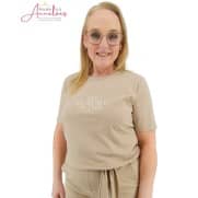 Z ZOSO T-shirt Isabel travel Sand Stone